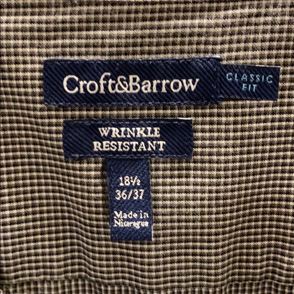 Men’s Croft & Borrow button down dress shirt - Picture 2 of 5